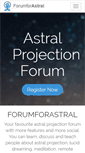 Mobile Screenshot of forumforastral.com